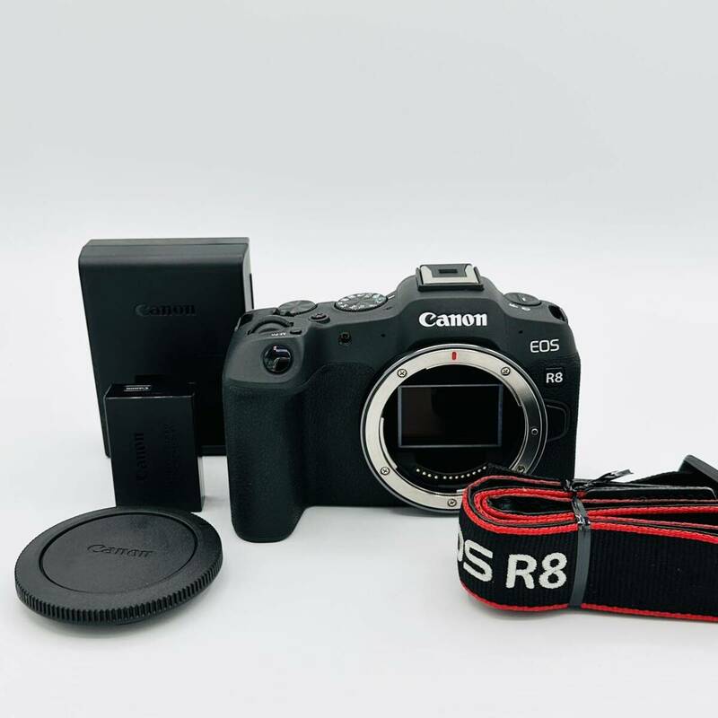 【ほぼ新　2000ショット以下】Canon キヤノン ミラーレス一眼カメラ EOS R8 本体のみ