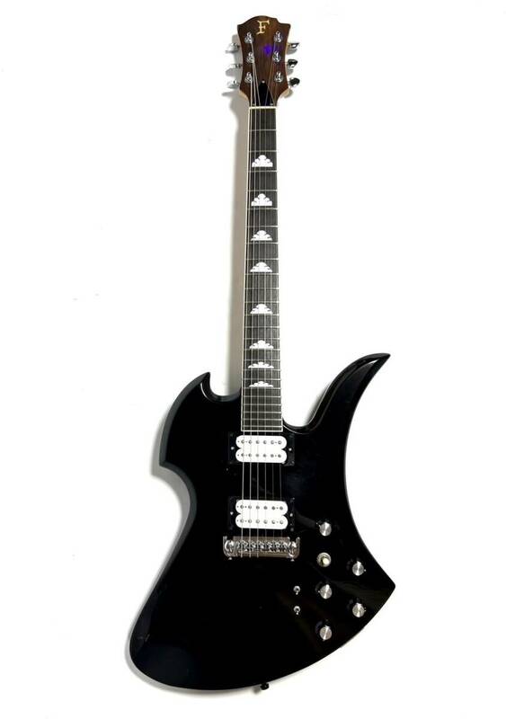 ☆送料無料 fernandes フェルナンデス X JAPAN hide モデル MG-70X ブラック モッキンバード