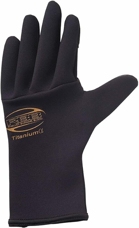 即決!!リバレイ★RBB タイタニューム α グローブHS 5F ブラックゴールド L★新品 RIVALLEY Tianium α GLOVES