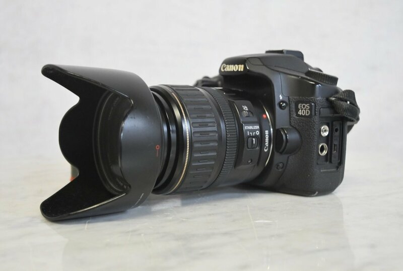 K●【現状品】Canon EOS 40D/ZOOM LENS EF 28-135mmULTRASONIC デジタル一眼レフカメラ レンズ付き キヤノン