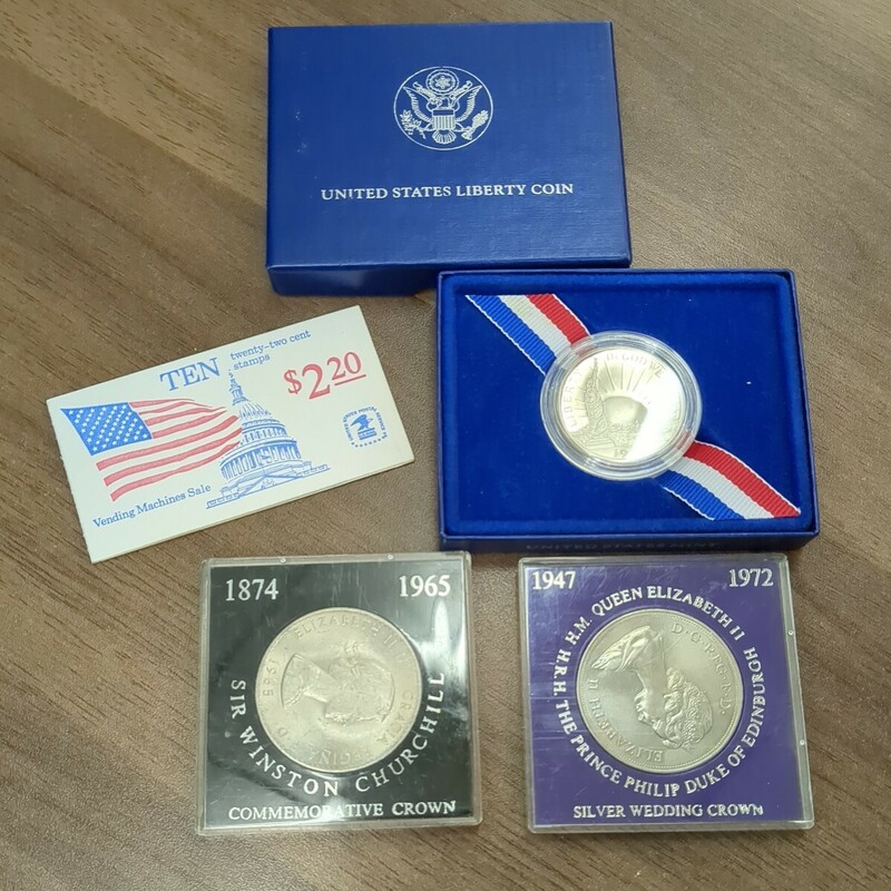 【コレクター必見】自由の女神 記念硬貨 1986　アメリカ リバティコイン　UNITED STATES LIBERTY COINなど　コインおまとめ◆