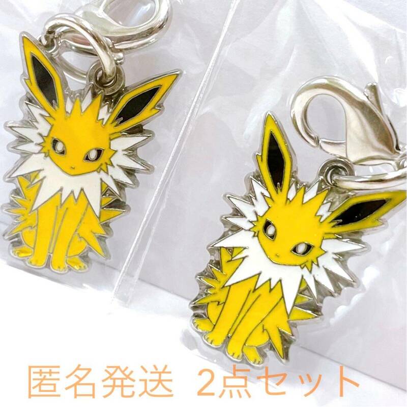 ポケモン ポケモンセンター オリジナル ポケットモンスター チャーム ストラップ キーホルダー マスコット イーブイ ブイズ サンダース 2点