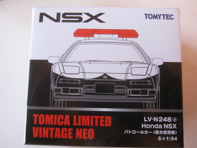 トミカリミテッド ヴィンテージ ネオ　ホンダ NSX　パトカー（栃木県警）　新品未開封 【同封可】