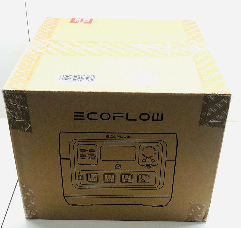 【未使用/未開封品】EcoFlow エコフロー　RIVER2Pro　リバー2プロ　ZMR620-BJP　ポータブル電源　発電機　容量768wｈ　アウトドア　箱入り