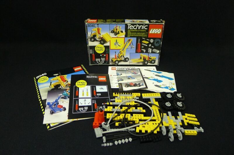 P1401 【レゴ テクニカル基本セット 8040 当時物カタログ付 LEGO Technic】※ジャンク/80