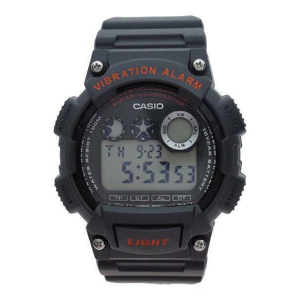 【新品・箱なし】カシオ CASIO 腕時計 メンズ W-735H-8AV クォーツ グレー