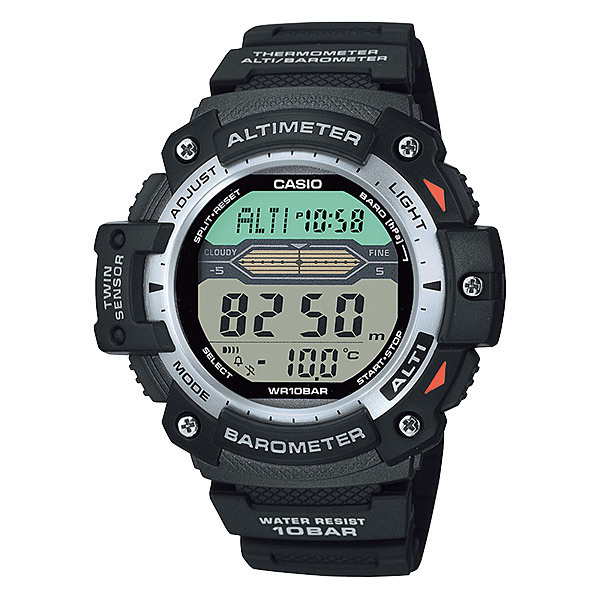 【新品】カシオ CASIO 腕時計 メンズ SGW-300H-1A SPORTS GEAR クォーツ ブラック国内正規