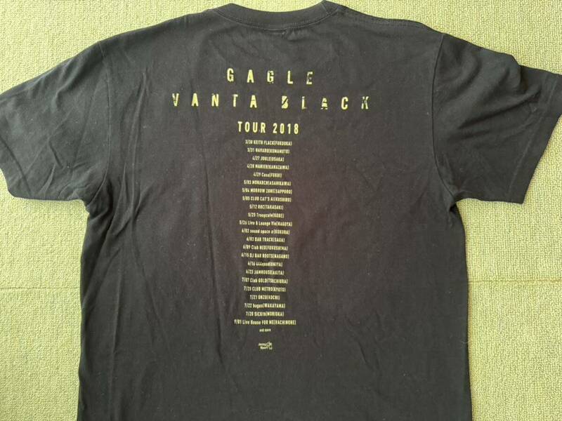 GAGLE VANTA BLACK TOUR 2018 Tシャツ Jazzy Sport