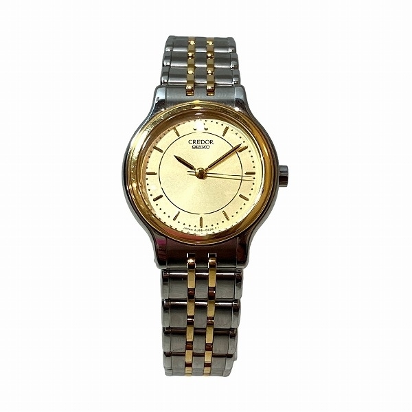 セイコー クレドール 4J85-0A10 クォーツ 時計 腕時計 レディース☆0332