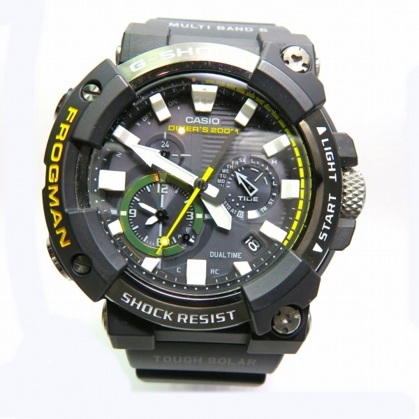 カシオ G-SHOCK FROGMAN GWF-A1000-1AJF 電波ソーラー 時計 腕時計 メンズ 美品☆0101
