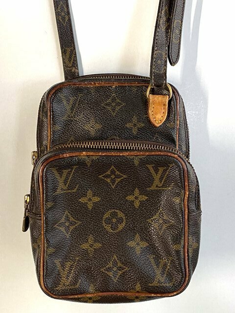 【即決】 LOUIS VUITTON ルイヴィトン ミニアマゾン M45238 ショルダーバッグ モノグラム ブラウン 881TH