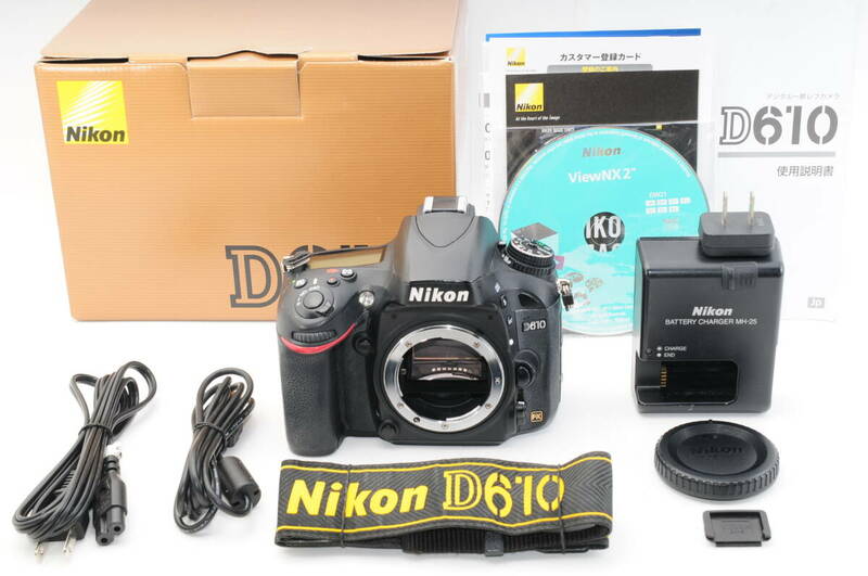 ★元箱付き★ Nikon ニコン D610 ボディ デジタル一眼カメラ#273.35