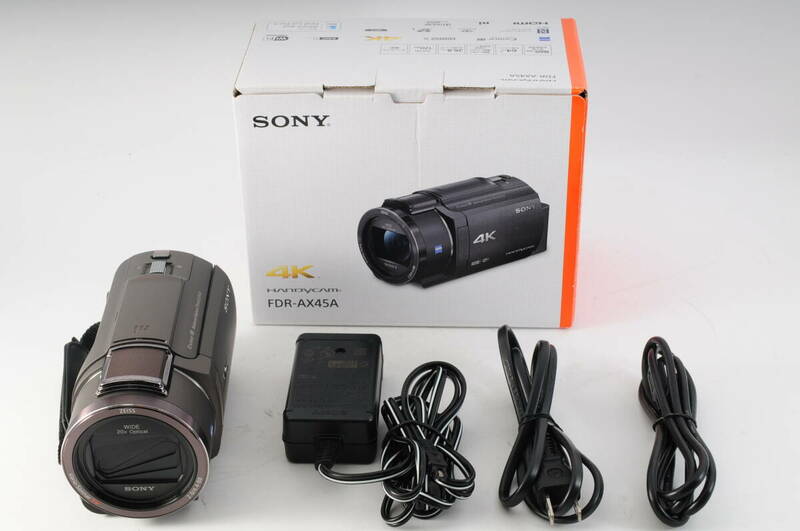 ★元箱付き★ SONY FDR-AX45A ソニー ビデオカメラ デジタル 4K ハンディカム#280.40