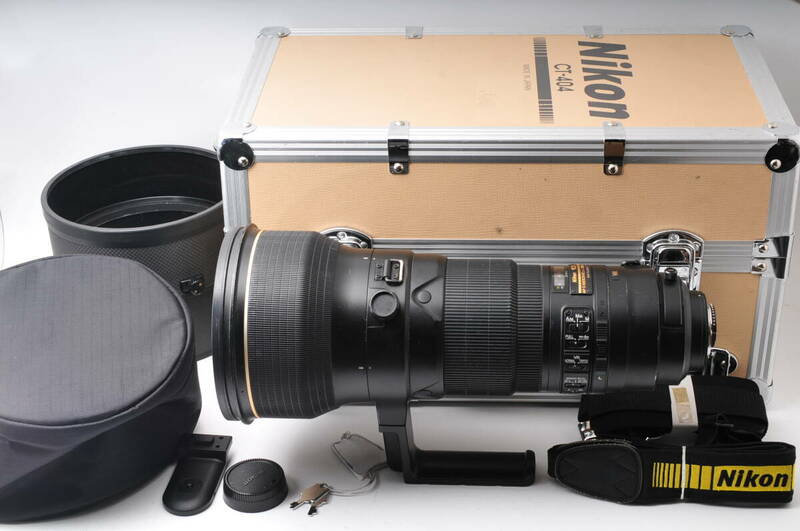 ★ケース付き★ Nikon ニコン AF-S NIKKOR 400mm f/2.8G ED VR 望遠レンズ カメラ CT-404 ケース付#293.216