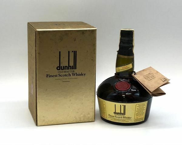 【未開栓】ダンヒル オールドマスター ファイネスト スコッチウイスキー DUNHILL OLD MASTER 750ml 43% 箱付き