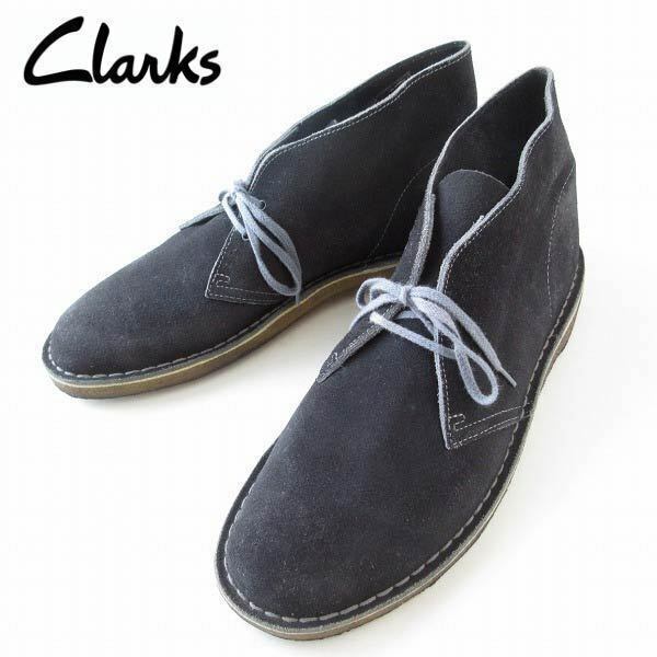 Clarks クラークス ORIGINALS スエード デザートブーツ 紺系 28cm メンズ 靴 d136-32-0056XV