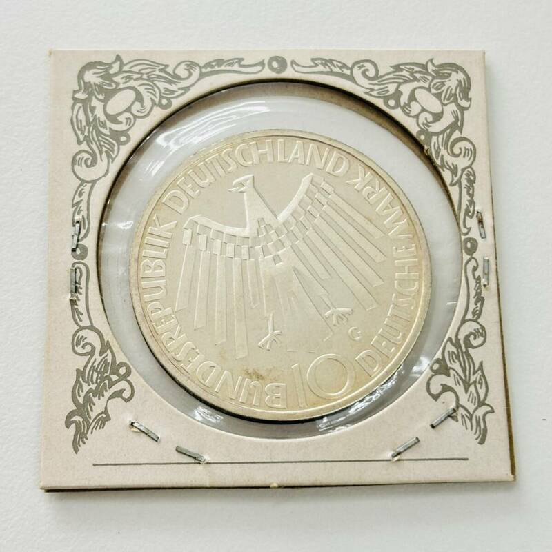 ドイツ 10マルク 1972年 ミュンヘン オリンピック 記念 コイン メダル 銀貨 silver シルバー アンティーク 趣味 コレクション 1750