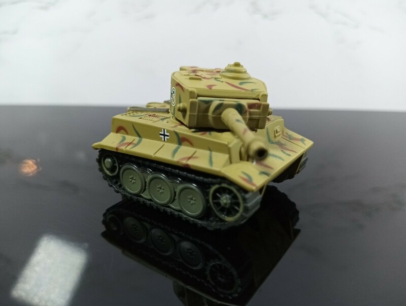 ちびっこコンバットチョロQ MISSION01 ティーガーI No.1/迷彩色/S33/戦車/ルース/TIGER I/ドイツ軍