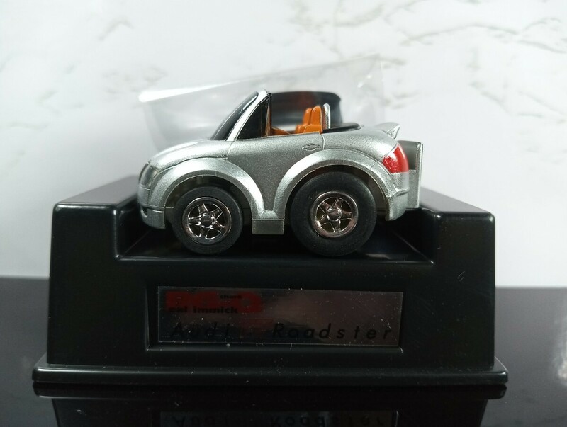 リアルギミックチョロQ No.4 アウディ TT ロードスター 開封品/2001/TAKARA/プルバックカー/Audi/当時物/ミニカー/幌パーツ付属