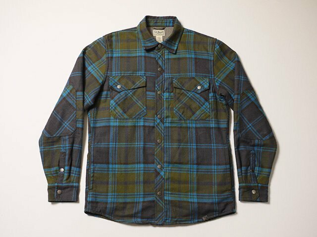L.L.Bean　エルエルビーン　裏サーマル　ネルシャツジャケット　正規品　505629　Sサイズ　Overland Performance Flannel Shirt