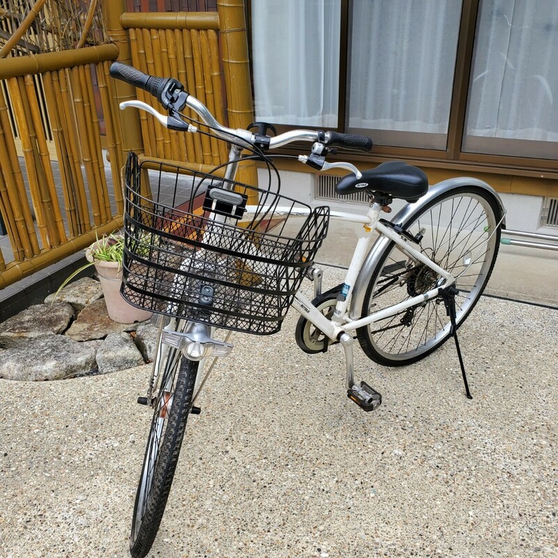 岐阜　自転車　ミヤタ BEU7L3 　クロスバイク　シティサイクル 27インチ