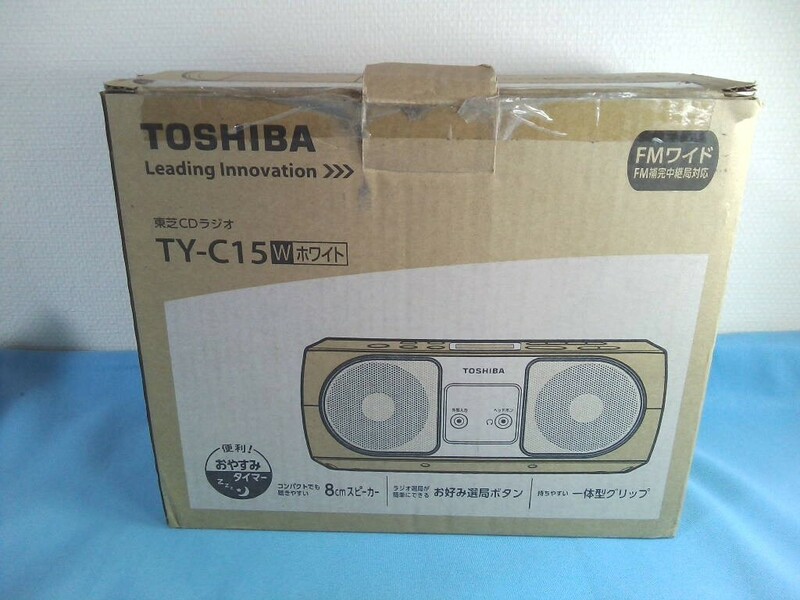 TOSHIBA 東芝 CDラジオ　TY-C15　　元箱付き