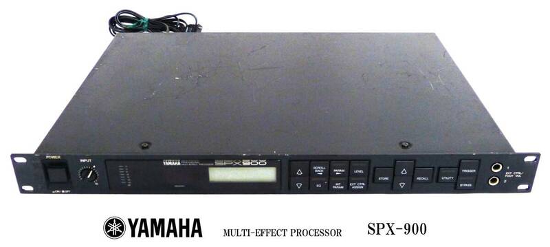 YAMAHA　ヤマハ　SPX900　マルチエフェクトプロセッサー MULTI-EFFECT PROCESSOR　100V 16W 50/60Hz　　管.158