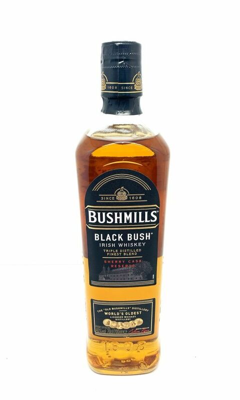 【未開栓】BUSHMILLS　BLACKBUSH　700ml　40％　アイリッシュウイスキー　本体のみ