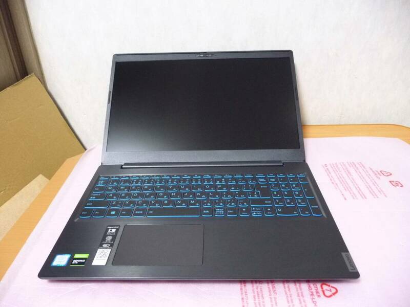 ★展示美品 レノボジャパン Lenovo 15.6型ノート 81LK001BJP [Corei7-9750H/16GB/HDD1TB＋Optane/GeForce GTX1650/OfficeH＆B/上位機] 1点