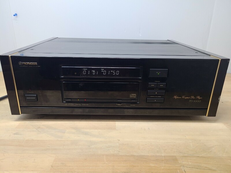 ☆ Pioneer　PD-5000 CDプレーヤー　１円スタート！　ジャンク品　パイオニア　Compact　disk　player　