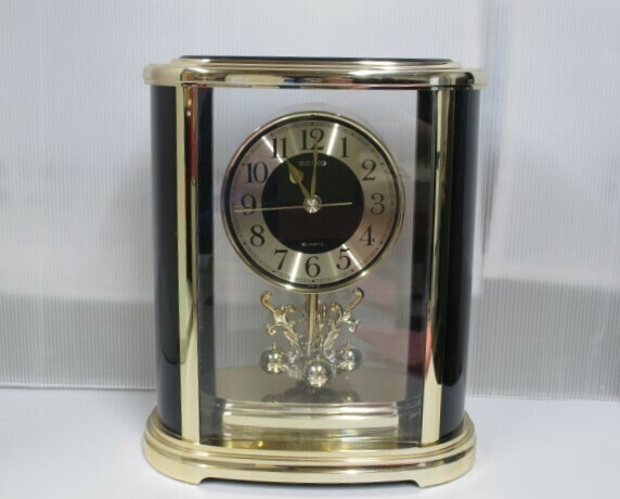 SEIKO 置時計 セイコー アンティーク 時計 型番673番 ジャンク品 回転
