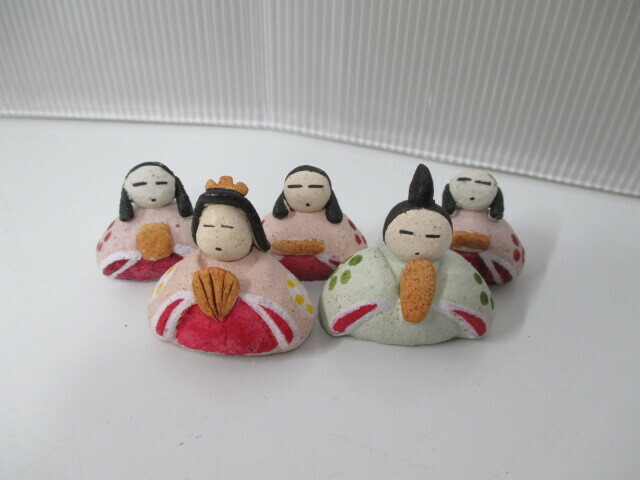 雛人形 ひな人形★石 小さめ 桜 置物 和 日本人形 人形