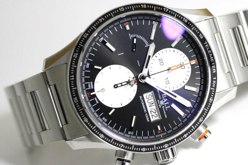 新品 スイス製 BALL WATCH ボール・ウォッチ ストームチェイサー プロ 自動巻きクロノグラフ腕時計 並行 CM3090C-S1J-BK 価格303,600円