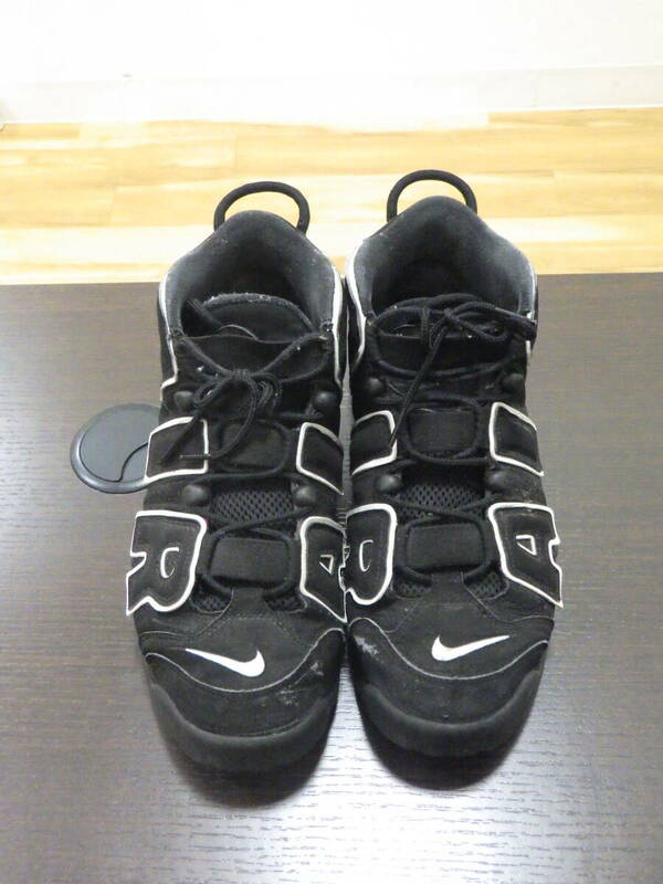 #6063 NIKE AIR MORE UPTEMPO　 エアモアアップテンポ ブラック　 414962-002　28センチ