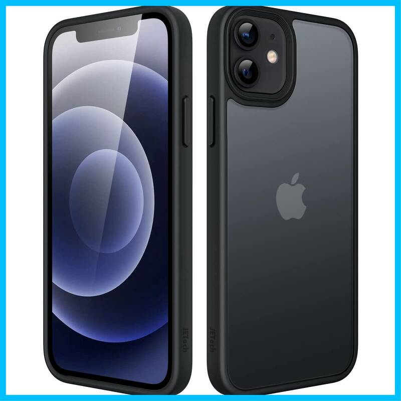 【特価商品】JEDirect マットケース iPhone 12/12 Pro 6.1インチ 耐衝撃性ミリタリーグレードの落下防止 