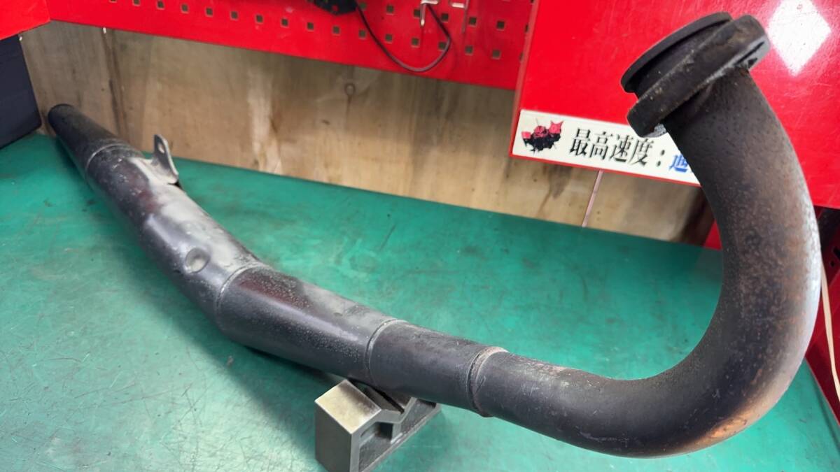 RZ250 ４L３ 純正マフラー チャンバー 右 当時モノ 検索 SP忠男 イシイ 野口レーシング ダイシン BEET ルーニー スガヤ 傷汚れ有り送料無料