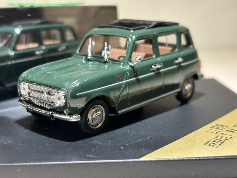 1/43 「RENAULT R4 EXPORT」 1968 OPEND ROOF VITESSE LIMITED EDITION L135B