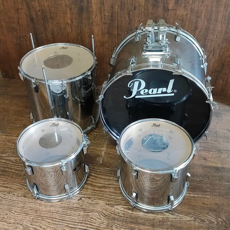 Pearl パール RANGER Ⅱ SERIES ドラム4点セット バスドラム フロアタム ハイタム　031502/SR26/210/220