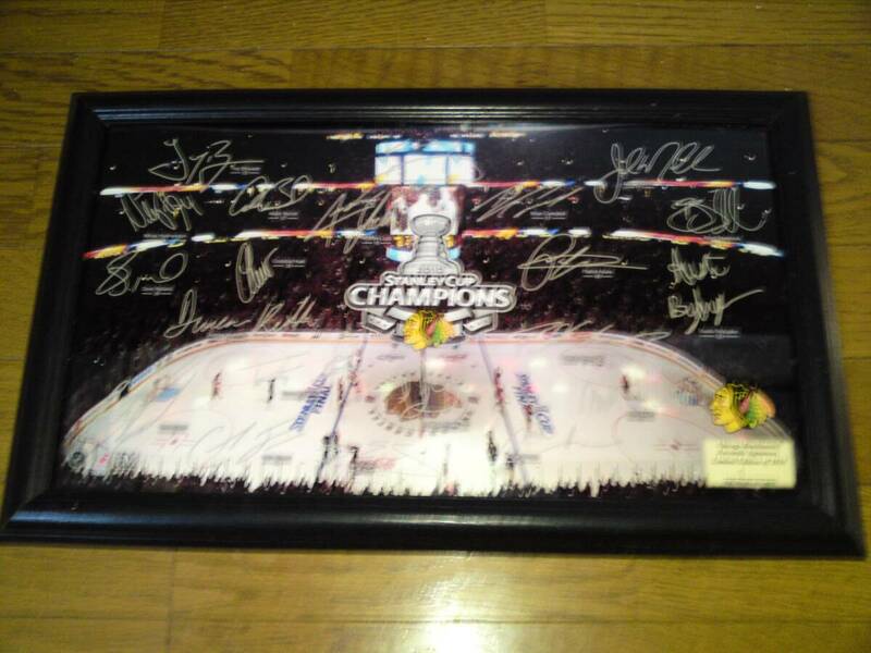 NHL CHICAGO BLACKHAWKS 2010 Signature Rink Limited edition