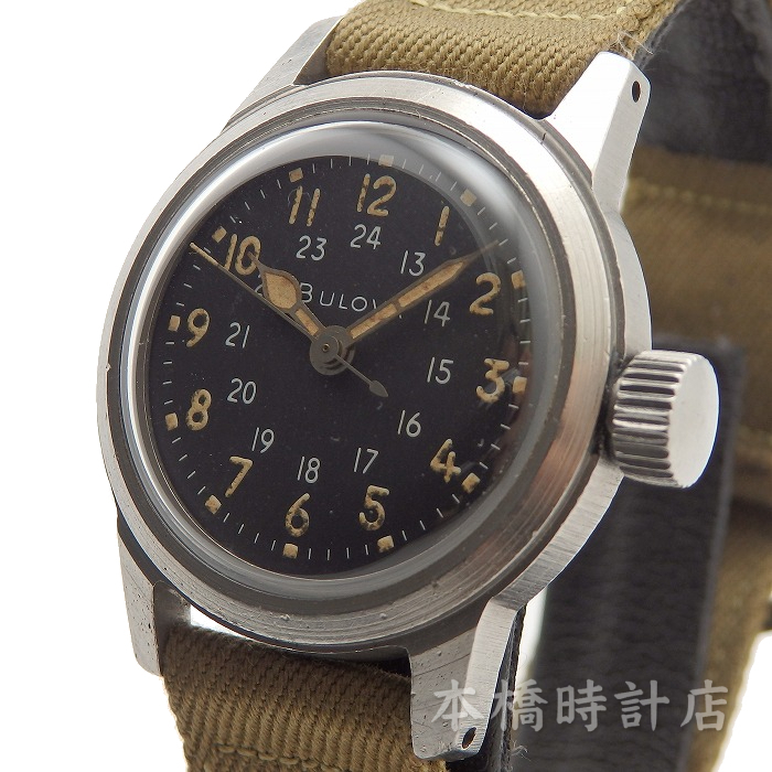 【中古】ブローバ　BULOVA　A-17　Cal.10BNCH　アンティーク　1950年代　コブラ針　OH済み