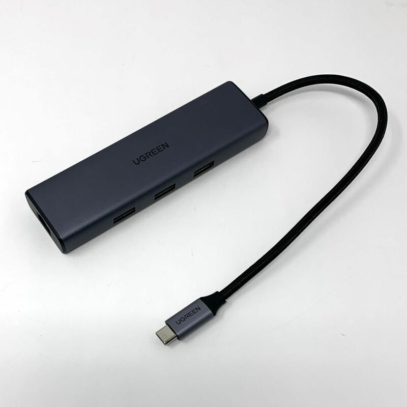 【一円スタート】UGREEN USB-Cハブ 6-IN-1 HDMI出力 Type-Cアダプター 1円 SEI01_1463
