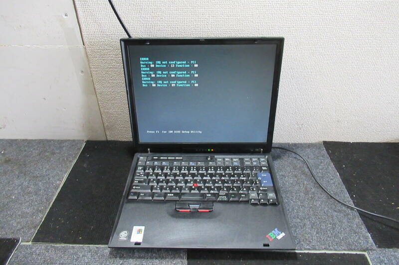 棚13.B1420 IBM ThinkPad R30 Type2656 128MB ノートパソコン　本体のみ
