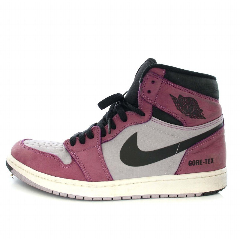 ナイキ Nike Air Jordan 1 Element GORE-TEX Berry スニーカー シューズ ハイカット US10.5 28.5cm 赤紫 レッド DB2889-500 メンズ