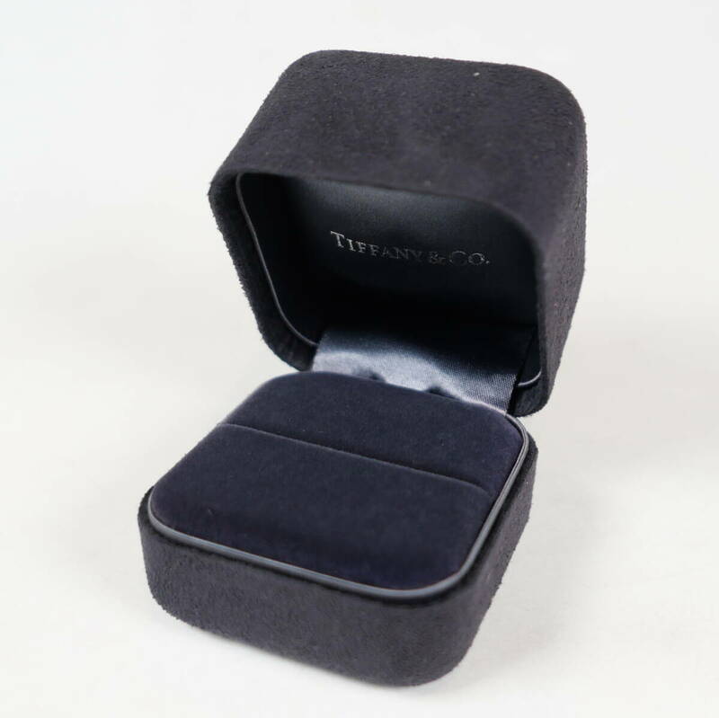 ★TIFFANY＆Co. ティファニー リング 指輪用 空箱 アクセサリーケース 60×60×高さ58mm