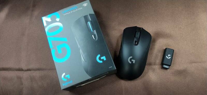 mo/000031/0430/Logicool ロジクール G703h Gaming Mouse/通電確認のみ