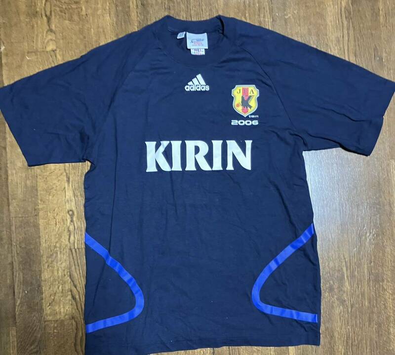 レア　adidas　 KIRIN JFA サッカー2006tシャツアディダス 日本代表