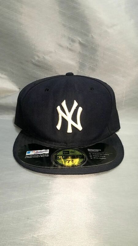 New Era ヤンキース Yankees 59 FIFTY 7 5/8 60.6　ネイビー　送料込み