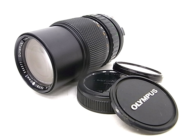 h0922 OLYMPUS OM-SYSTEM G.ZUIKO AUTO-S 1:4 f=75～150mm　オリンパス　カメラ　レンズ