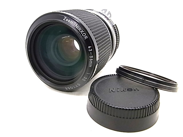 h0924 NIKON ZOOM-NIKKOR 43mm～86mm 1:3.5　ニコン　カメラ　レンズ