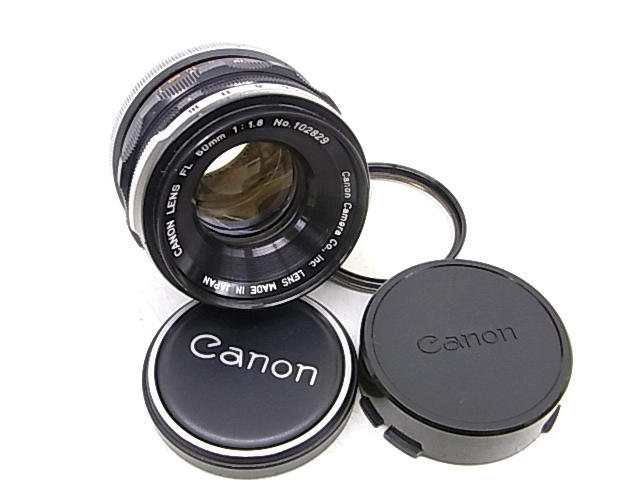 h1035 CANON FL 50mm 1:1.8　キャノン　カメラ　レンズ　②